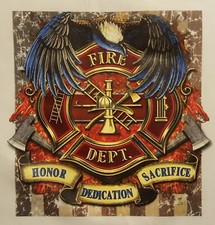 Firefighter honor dedication for sale  Osceola