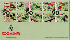 SELOS DE MONOPÓLIO 2025 GB CAPA PRIMEIRO DIA PARK LANE PMK FDC *BOM* 16.10.25 comprar usado  Enviando para Brazil
