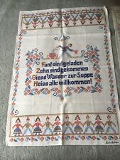 Geschirrtuch zum besticken gebraucht kaufen  Uelzen
