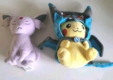 Pokemon pikachu espeon for sale  AXMINSTER