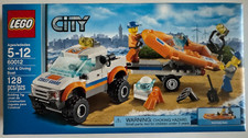 LEGO CITY: Guarda Costeira 4x4 e Barco de Mergulho (60012) Completo com Caixa Original comprar usado  Enviando para Brazil