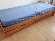 Bett kiefernholz lattenrost gebraucht kaufen  Dresden
