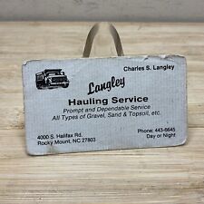 hauling service for sale  Concord