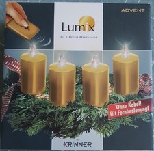 Lumix adventskerzen krinner gebraucht kaufen  Bremen