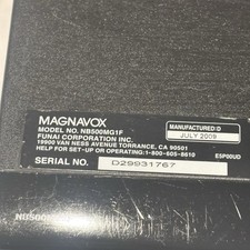 Magnavox NB500MG1F 1080p Blu-Ray/DVD Player com Controle Remoto e Cabo HDMI MESA DE LEITURA comprar usado  Enviando para Brazil