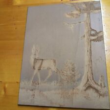 Incisione legno cervo usato  Varese