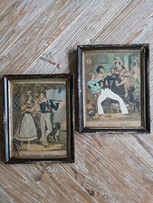 Antique tinsel print for sale  LONDON