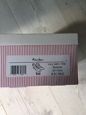 Rainbow brautschuhe peeptoes gebraucht kaufen  Essen