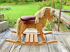 horse rocking oak deluxe for sale  Willoughby