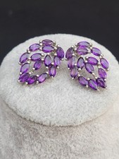 Sterling silver amethyst for sale  NORWICH