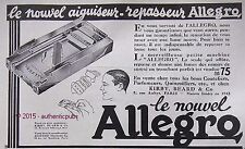 Publicite allegro lame d'occasion  Cires-lès-Mello