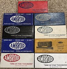 Lot ambroid model for sale  Goshen