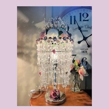 Crystal embellished table for sale  Marshfield