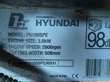 Hyundai p5100spe dismantled for sale  HONITON