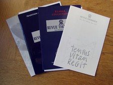 Revue thommen prospektmaterial gebraucht kaufen  Münster