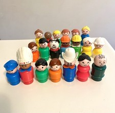 Vintage Fisher Price Little People Partia - Western Indian Sheriff Baby ++ na sprzedaż  Wysyłka do Poland