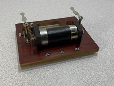 Dispositivo médico Quack de electroterapia de la década de 1910 bobina magnética de inducción de batería antigua segunda mano  Embacar hacia Mexico