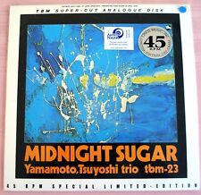 Yamamoto Tsuyoshi Trio ‎ MIDNIGHT SUGAR TBM SUPER CUT AUDIOPHILE LP NEVER PLAYED comprar usado  Brasil 