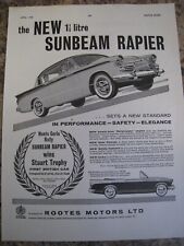 Sunbeam rapier monte for sale  BRISTOL
