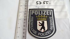 Polizei berlin aufkleber gebraucht kaufen  Lauenbrück