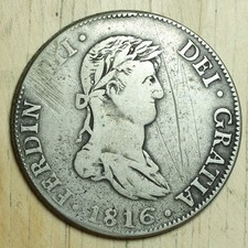 1816 spanish reales for sale  Reading