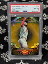 2024 Topps Triple Threads - Victor Scott II #34 Ouro /99 (RC), usado comprar usado  Enviando para Brazil