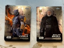 2024 TOPPS CHROME STAR WARS BASE CARDS "FINISH YOUR SET", używany na sprzedaż  Wysyłka do Poland