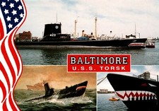 Postcard uss torsk for sale  Bourbonnais