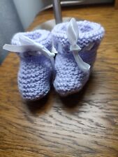 Lilac hand knitted for sale  WHITCHURCH