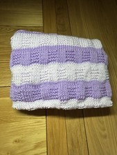 Purple hand knitted for sale  LEYLAND