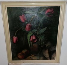 Tulpen stillleben vase gebraucht kaufen  Waghäusel