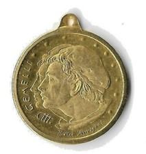 Medaglia dorata segno usato  Pinerolo
