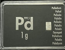 Esg valcambi palladium for sale  BEDFORD