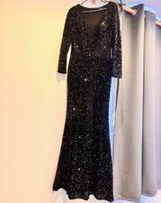 Stunning black sequin for sale  LONDON