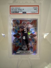 Vitral 2024 Mosaico Michael Penix Jr #SG24 PSA 9 Case Hit SSP Falcons RC  comprar usado  Enviando para Brazil
