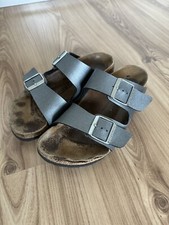 Birkenstock pantoletten metall gebraucht kaufen  Bochum