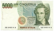 5000 lire italia usato  Pignataro Maggiore