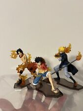 Monkey D Luffy Ace Sabo Figuras Plus Figura de Bonificación Conjunto de Manga Anime de Una Pieza segunda mano  Embacar hacia Argentina