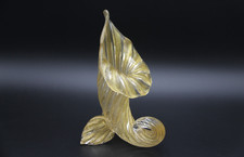 Vaso de vidro 1950 MURANO folha de ouro Cornucópia atribuído a Arquimedes Seguso comprar usado Vaso de vidro 1950 MURANO folha de ouro Cornucópia atribuído a Arquimedes Seguso comprar usado  Enviando para Brazil