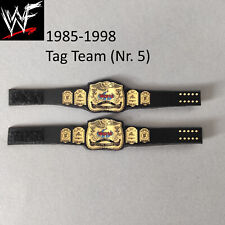 WWF Tag Team V2 90-98 Custom Gürtel Belt Wrestling Figur WWE Mattel Hasbro comprar usado  Enviando para Brazil