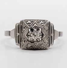 Bague art deco d'occasion  Paris II