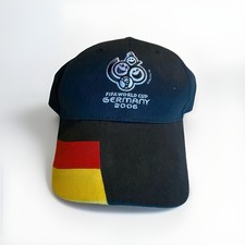 Chapéu preto ajustável oficialmente licenciado Copa do Mundo FIFA Alemanha 2006 futebol comprar usado  Enviando para Brazil