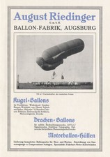 August riedinger ballonfabrik gebraucht kaufen  Grabenstätt