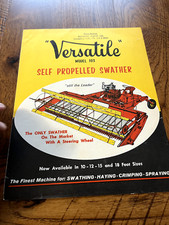 Versatile 103 swather for sale  Berlin