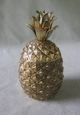 seau à glace glacons ananas  doré ice bucket design  mauro manetti comprar usado  Enviando para Brazil