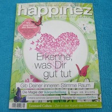 Happinez 2016 zeitschrift gebraucht kaufen  Jena