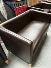 Brown faux leather for sale  NOTTINGHAM