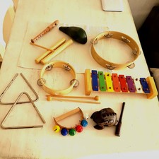 Konvolut kinder musikinstrumen gebraucht kaufen  Weinstadt