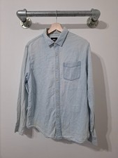Stussy blue denim for sale  EPSOM