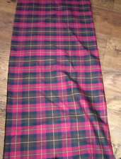 Red black tartan for sale  SANDHURST